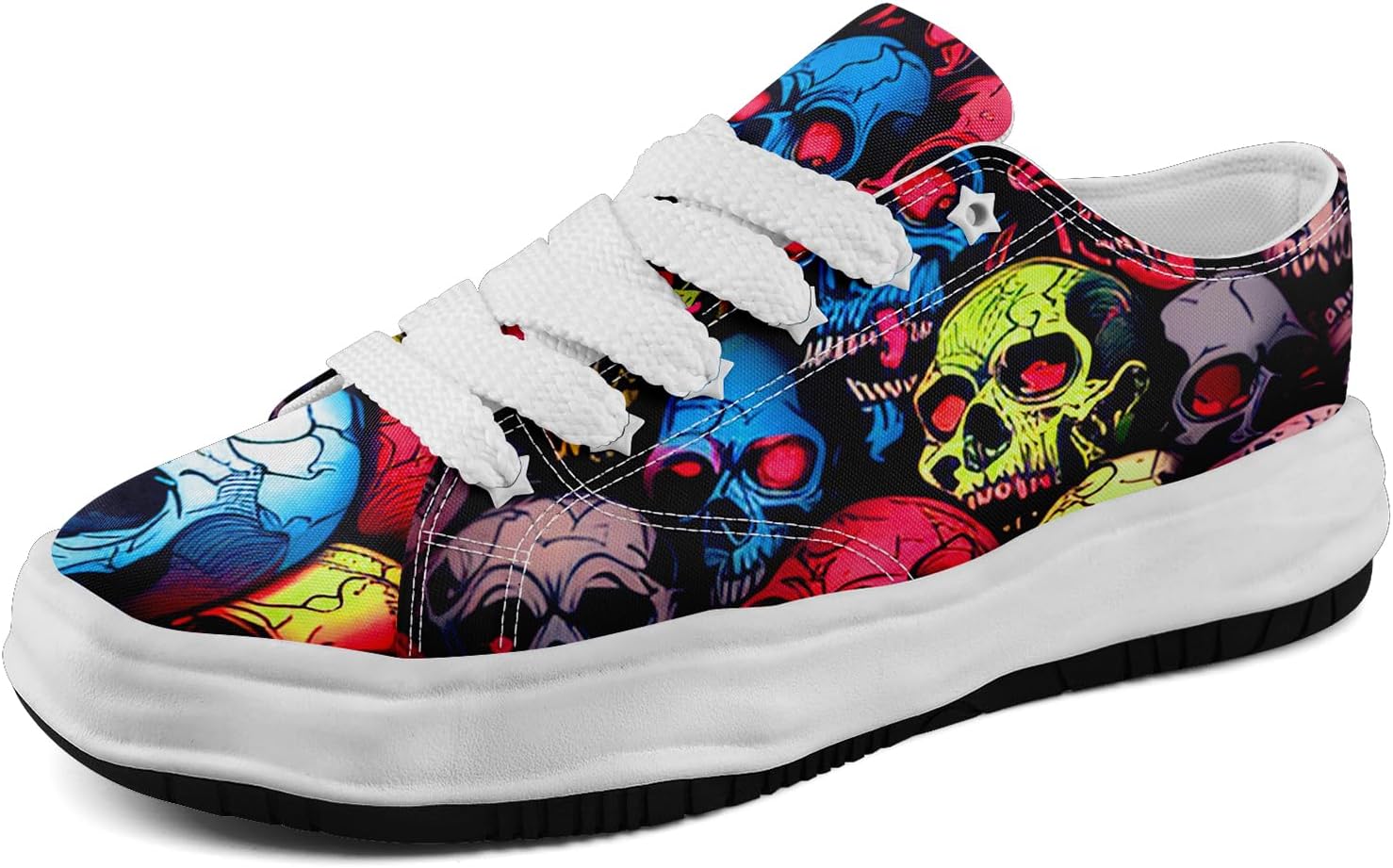 Кеды на полотне с готическим черепом, унисекс, с шнуровкой, в стиле панк, для уличной носки, повседневной ходьбы или Хэллоуина Awsole, Style4
Кеды на полотне с готическим черепом, унисекс, с шнуровкой, в стиле панк, для уличной носки, повседневной ходьбы или Хэллоуина Awsole, Style4