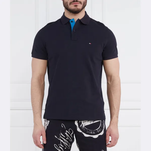 Рубашка-Поло стандартного кроя с контрастной планкой Tommy Hilfiger, синий
Рубашка-Поло стандартного кроя с контрастной планкой Tommy Hilfiger, синий