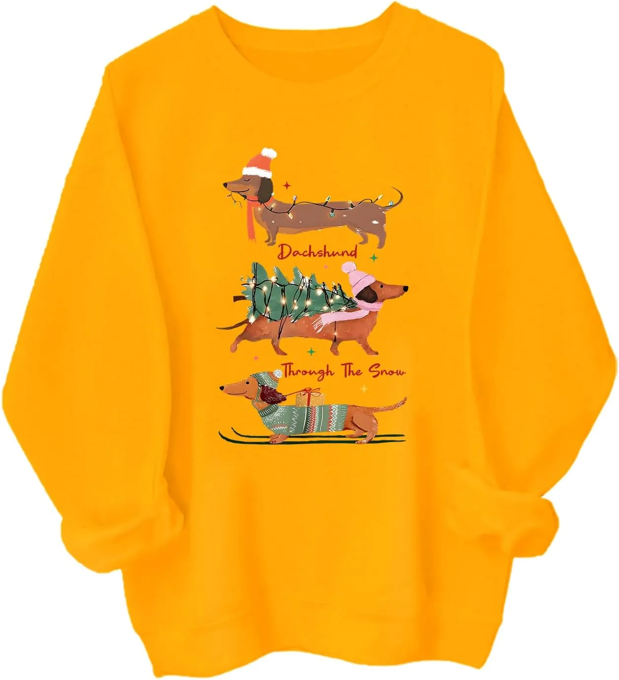 Свитшот Dachshund Through The Snow с рождественским принтом TrueSHE
Свитшот Dachshund Through The Snow с рождественским принтом TrueSHE