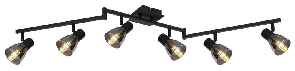 Прожектор Globo Lighting металлический черный матовый, стекло дымчатое, подвижный, поворотный, ДхШхВ: 1170х110х210мм, без 6x E14 40Вт 230В, темно-коричневый
Прожектор Globo Lighting металлический черный матовый, стекло дымчатое, подвижный, поворотный, ДхШхВ: 1170х110х210мм, без 6x E14 40Вт 230В, темно-коричневый