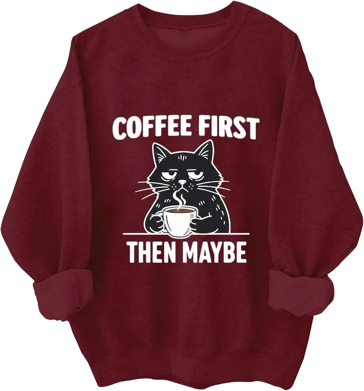 Толстовка Funny Cat Lover с принтом Coffee First Then Maybe Relliot
Толстовка Funny Cat Lover с принтом Coffee First Then Maybe Relliot