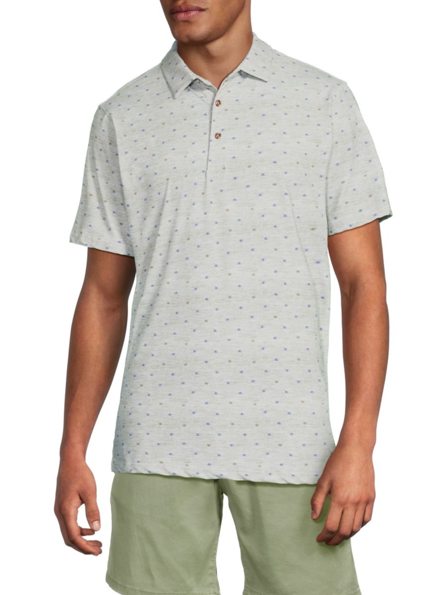 Рубашка-поло с микропринтом American Heritage, зеленый
Рубашка-поло с микропринтом American Heritage, зеленый