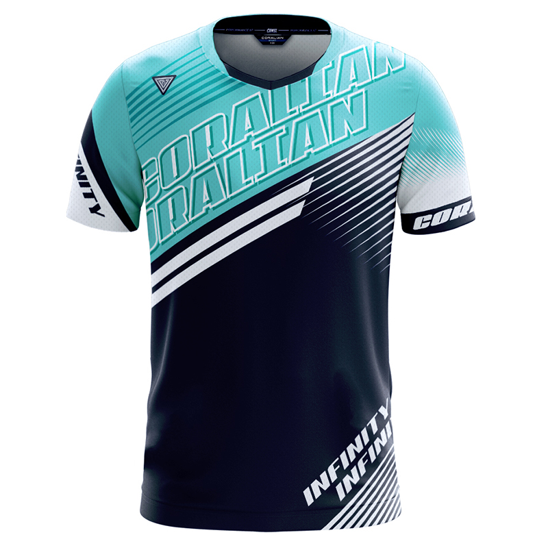 Футболка для бадминтона женская синяя CORALIAN
Футболка для бадминтона женская синяя CORALIAN