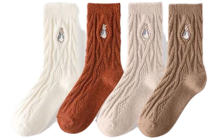 Женские носки до колена Caramella, 4 пары (бежевый + черный + абрикосовый + серый)
Женские носки до колена Caramella, 4 пары (бежевый + черный + абрикосовый + серый)