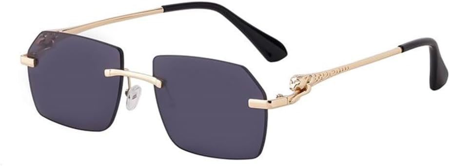 Безободковые солнцезащитные очки для мужчин и женщин, роскошные безободковые солнцезащитные очки для мужчин, металлическая оправа, леопардовый принт, солнцезащитные очки UV400 TYUVIVO, C1 Gold Gray
Безободковые солнцезащитные очки для мужчин и женщин, роскошные безободковые солнцезащитные очки для мужчин, металлическая оправа, леопардовый принт, солнцезащитные очки UV400 TYUVIVO, C1 Gold Gray