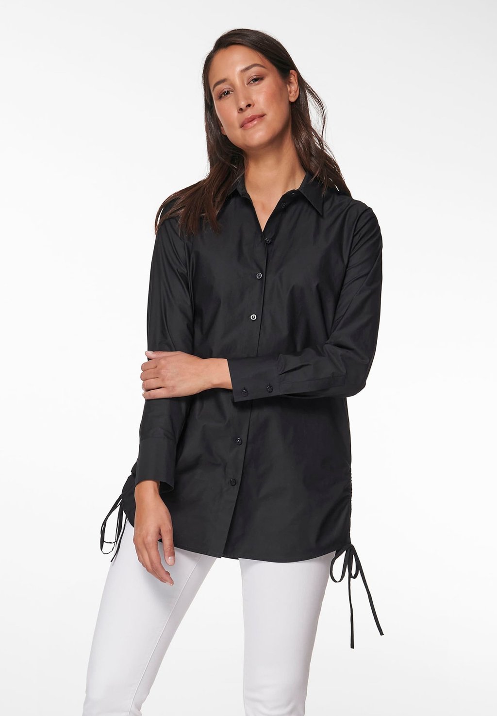 Блузка на пуговицах MADELEINE, черный 
Блузка на пуговицах MADELEINE, черный