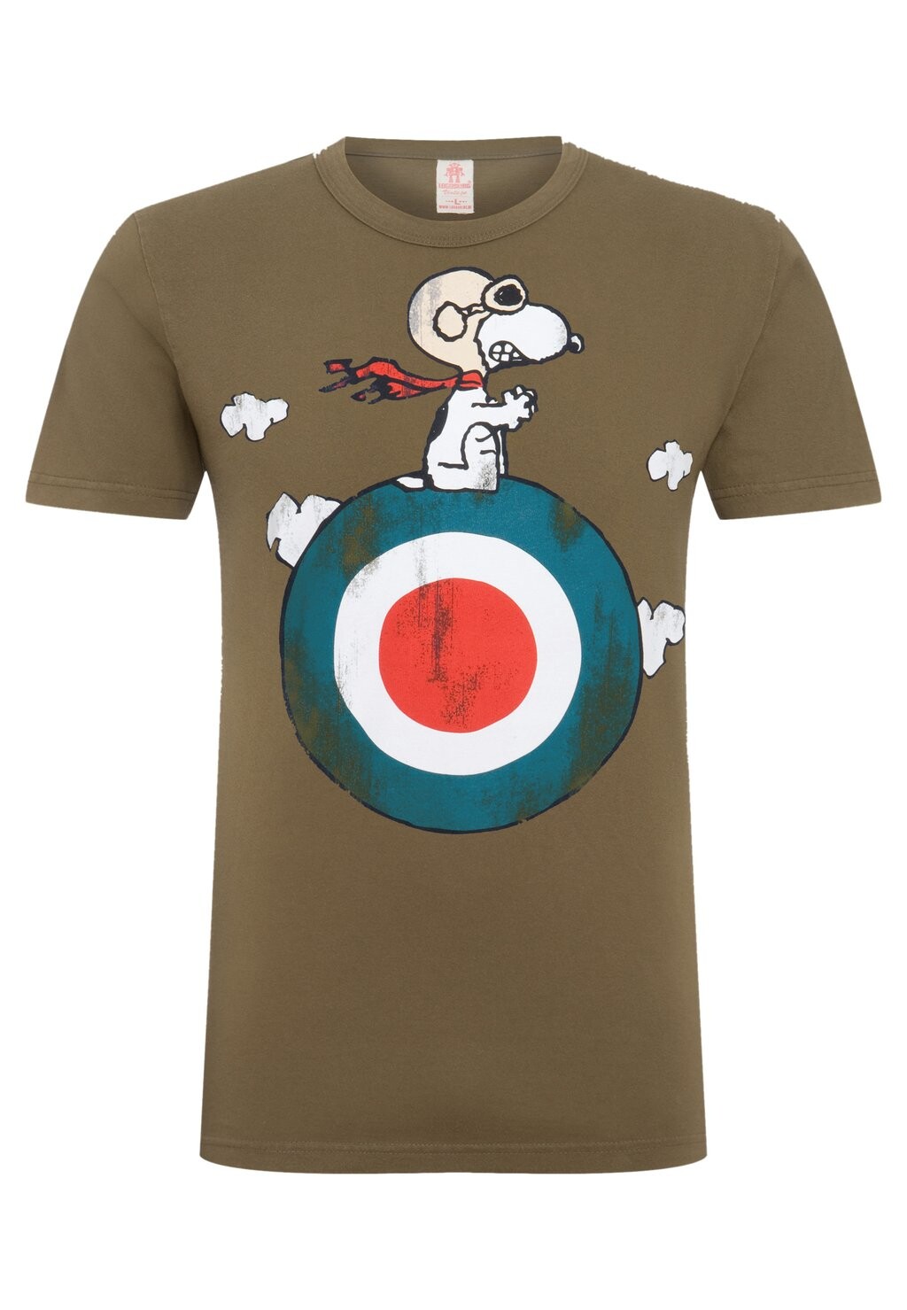 Футболка с принтом PEANUTS SNOOPY LOGOSHIRT, оливковый
Футболка с принтом PEANUTS SNOOPY LOGOSHIRT, оливковый