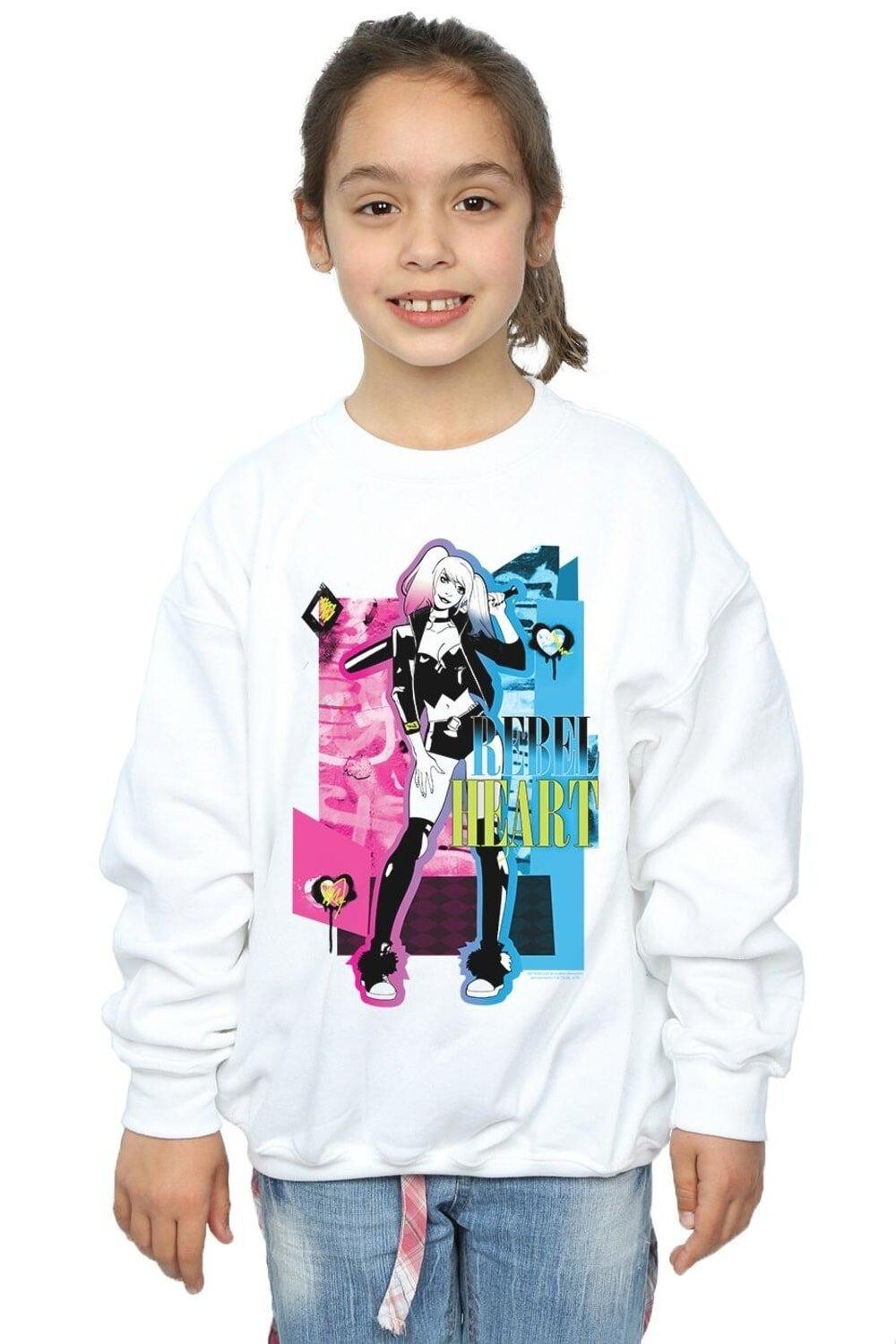Толстовка Harley Quinn Rebel Heart DC Comics, белый, Серый, Толстовка Harley Quinn Rebel Heart DC Comics, белый
Толстовка Harley Quinn Rebel Heart DC Comics, белый, Серый, Толстовка Harley Quinn Rebel Heart DC Comics, белый