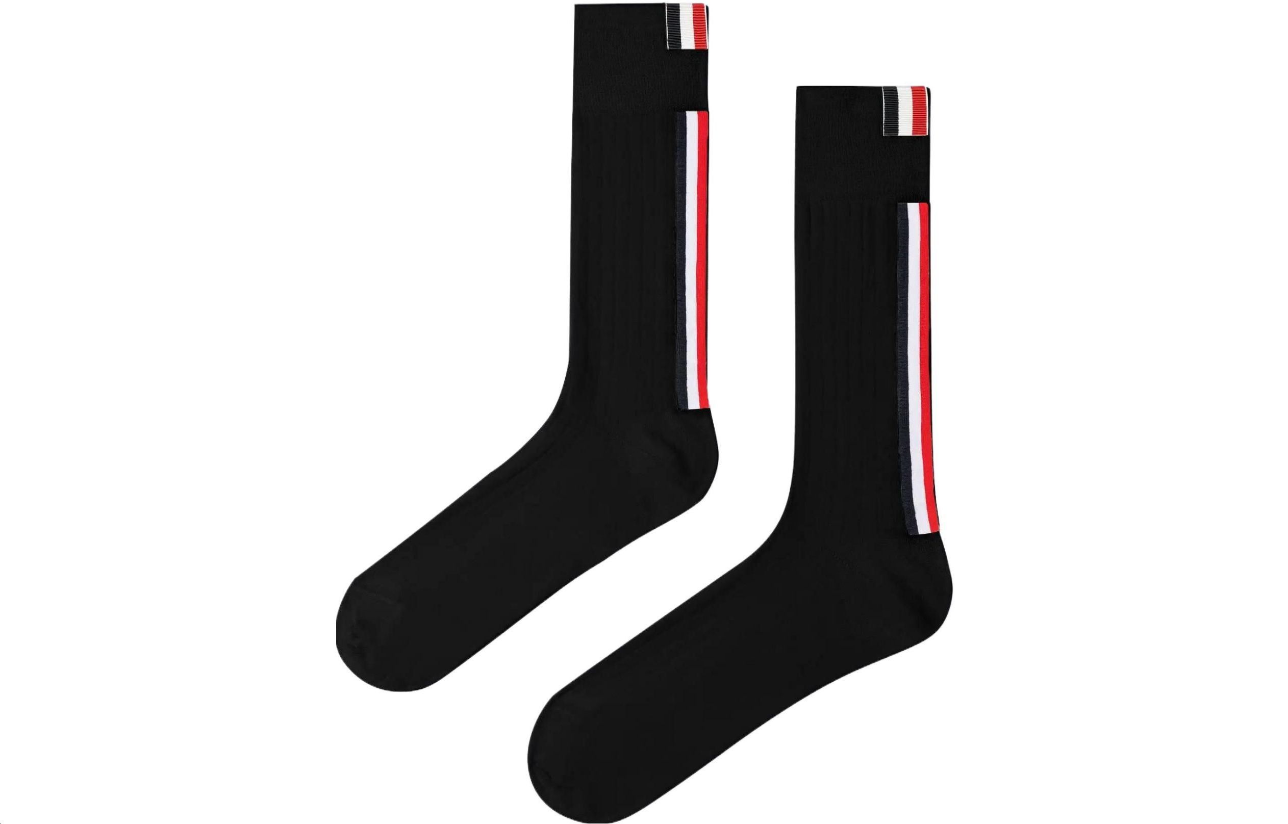 Высокие носки THOM BROWNE, черные
Высокие носки THOM BROWNE, черные