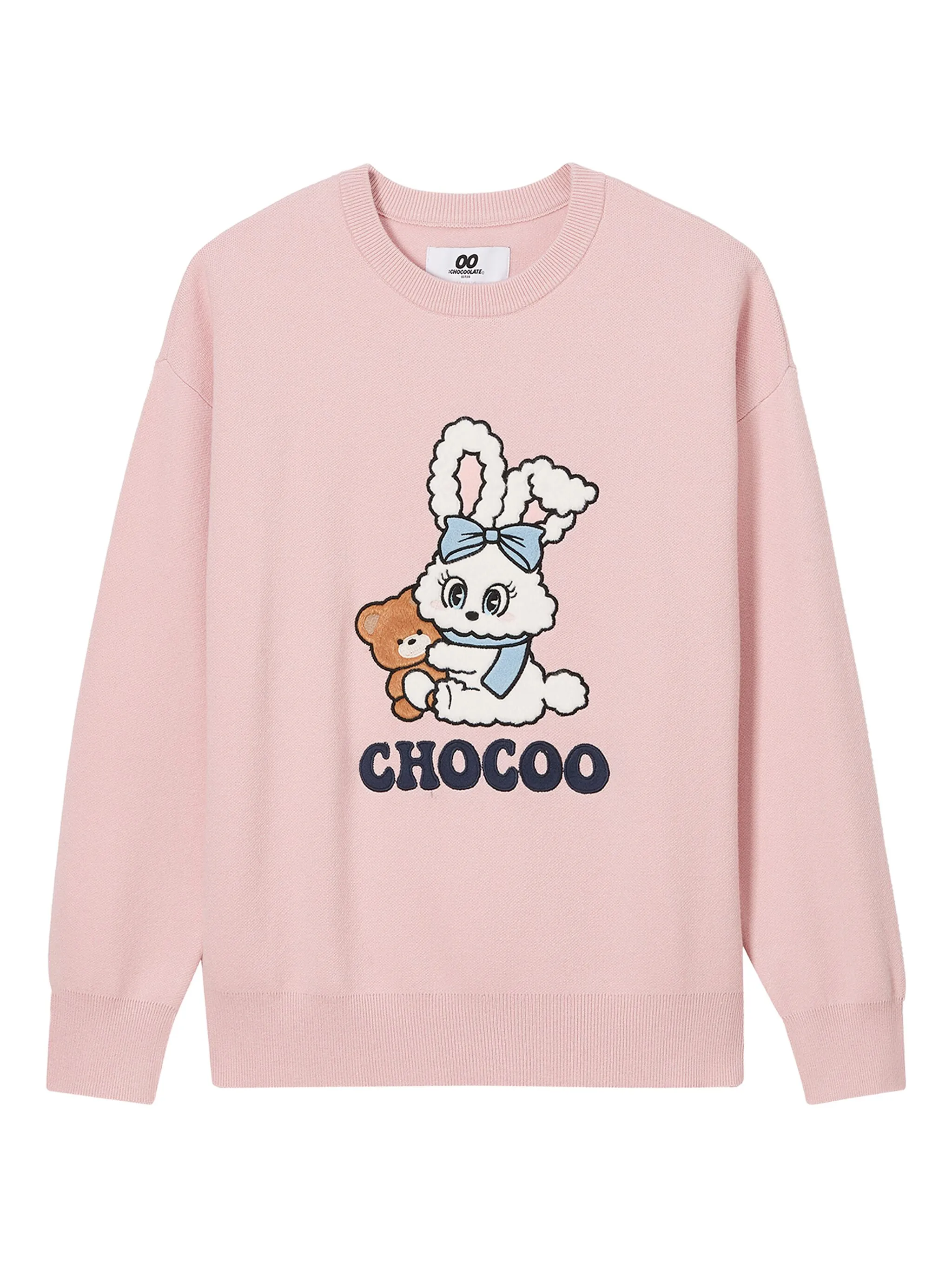 Свитер с круглым вырезом Chocoolate, розовый
Свитер с круглым вырезом Chocoolate, розовый