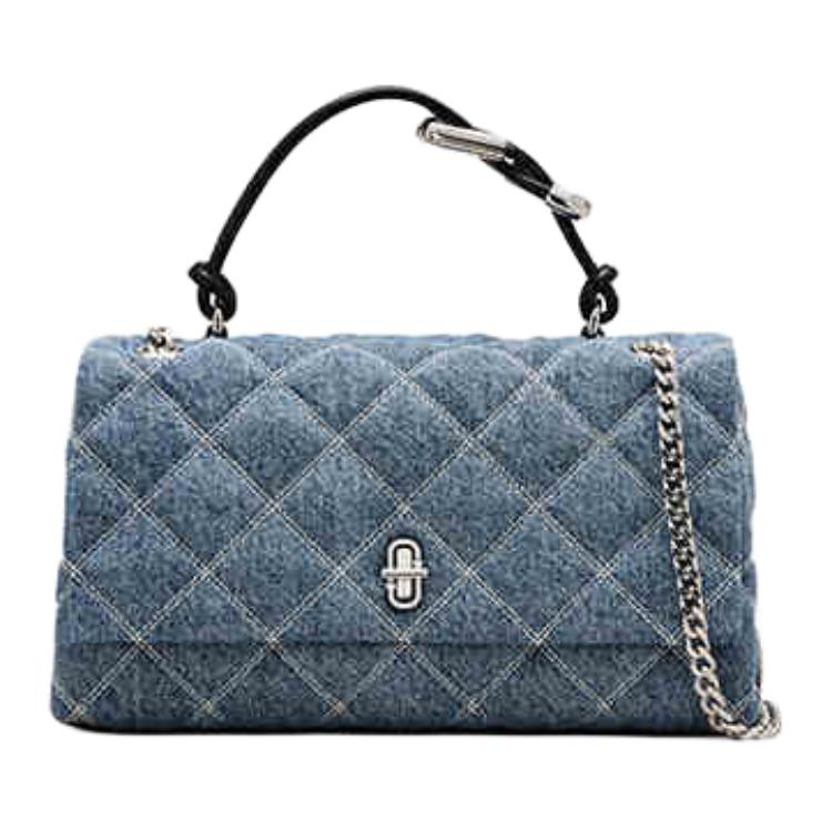 MARC JACOBS Стеганая джимовая сумка через плечо 
MARC JACOBS Стеганая джимовая сумка через плечо
