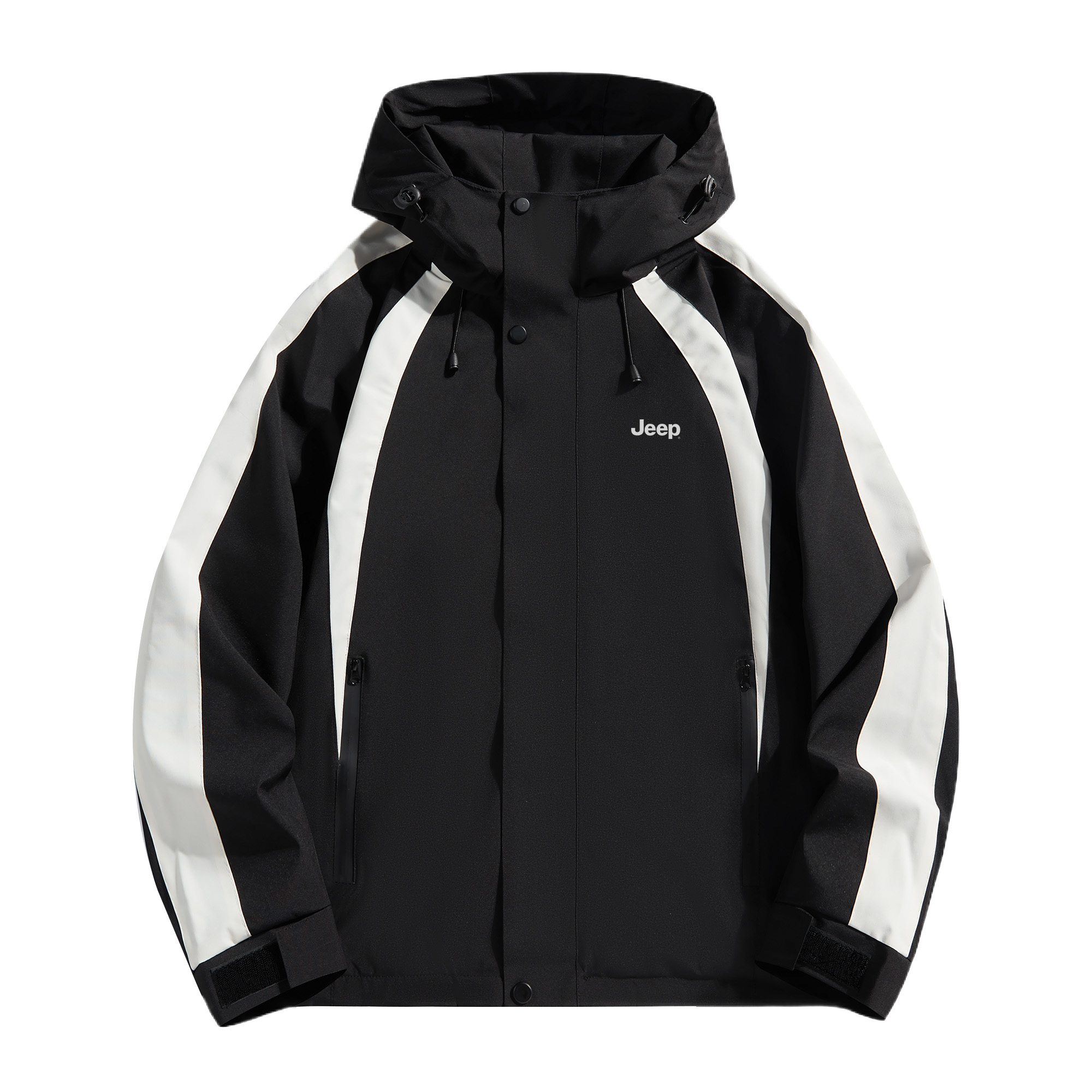 Jeep Водонепроницаемая и ветрозащитная утепленная ветровка Unisex, Black White
Jeep Водонепроницаемая и ветрозащитная утепленная ветровка Unisex, Black White