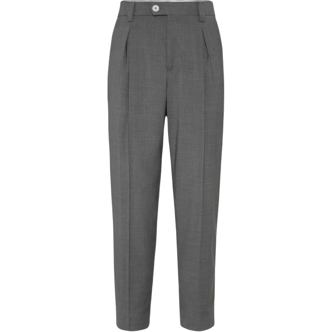 Шерстяные брюки Brunello Cucinelli, серый
Шерстяные брюки Brunello Cucinelli, серый