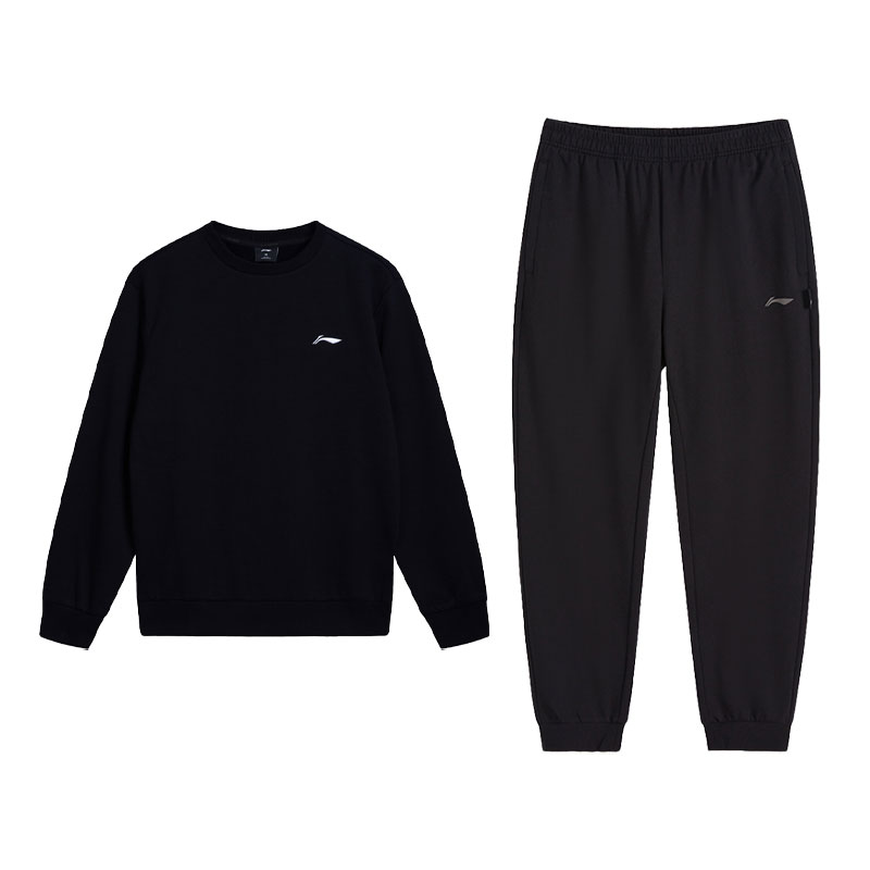 Li Ning Casual Sportswear Unisex 2 Piece Set Li-Ning, черный top+черный pants
Li Ning Casual Sportswear Unisex 2 Piece Set Li-Ning, черный top+черный pants