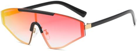 2026 Модные безободковые солнцезащитные очки-маски для женщин, винтажные солнцезащитные очки «кошачий глаз» для мужчин, ретро-очки с защитой от УФ-излучения UV400 MTZJH, C7 Shades
2026 Модные безободковые солнцезащитные очки-маски для женщин, винтажные солнцезащитные очки «кошачий глаз» для мужчин, ретро-очки с защитой от УФ-излучения UV400 MTZJH, C7 Shades