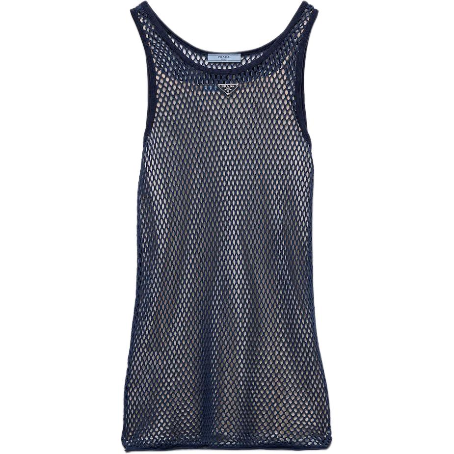 Мини-платье с сеткой PRADA, черный
Мини-платье с сеткой PRADA, черный