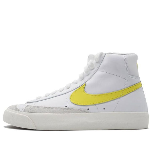 Кроссовки blazer mid '77 vintage 'opti yellow' Nike, белый 
Кроссовки blazer mid '77 vintage 'opti yellow' Nike, белый