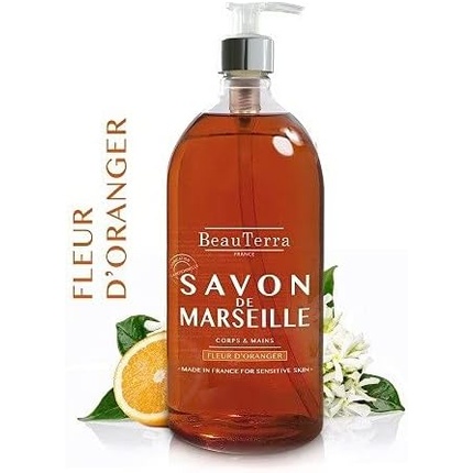 Марсельское мыло с цветками апельсина 300 мл Beauterra
Марсельское мыло с цветками апельсина 300 мл Beauterra