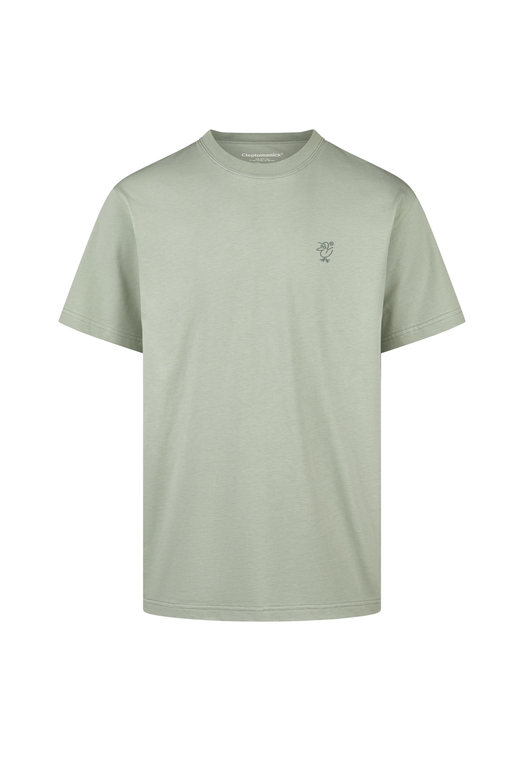 Cleptomanicx Футболка 'Sketch Gull' в сером цвете
Cleptomanicx Футболка 'Sketch Gull' в сером цвете