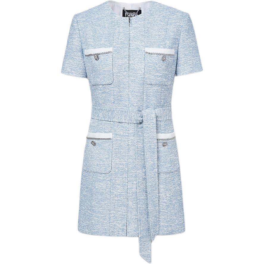 Женское платье с коротким рукавом KARL LAGERFELD FW25 KARL LAGERFELD / Karl Lagerfeld Jeans, синий
Женское платье с коротким рукавом KARL LAGERFELD FW25 KARL LAGERFELD / Karl Lagerfeld Jeans, синий