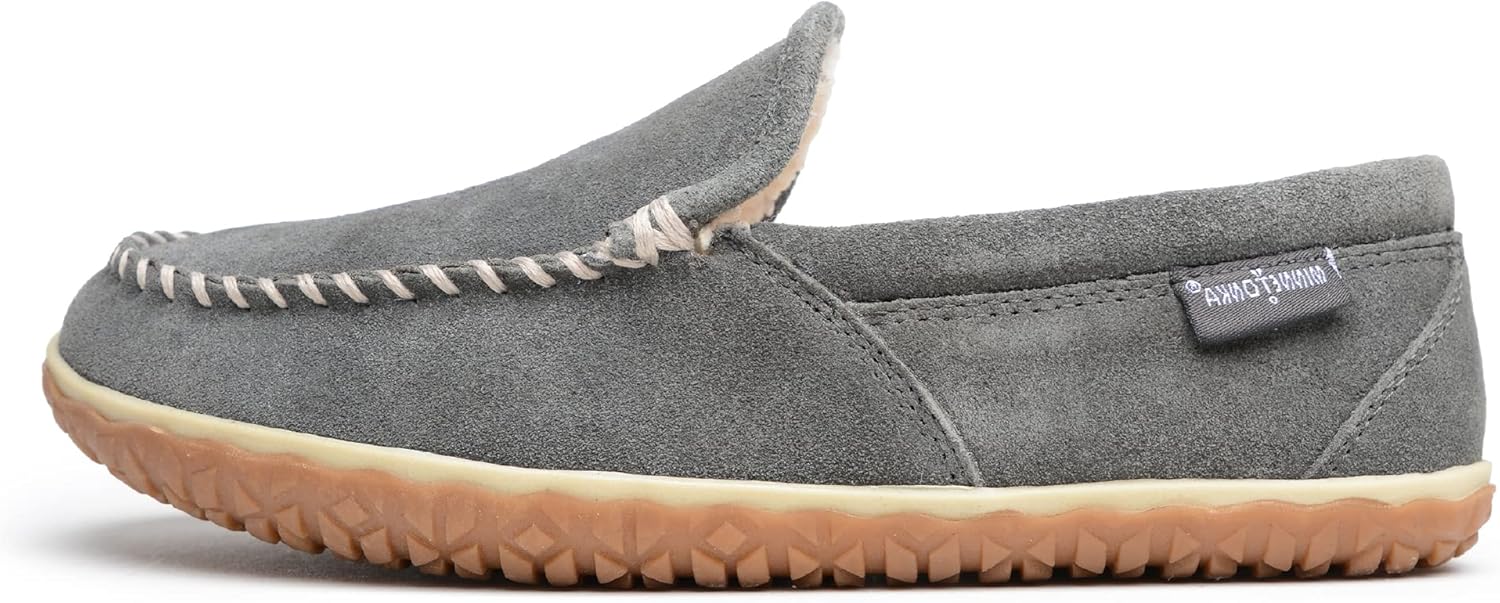Мужские мокасины Minnetonka Tilden из замши для дома и улицы, серый
Мужские мокасины Minnetonka Tilden из замши для дома и улицы, серый