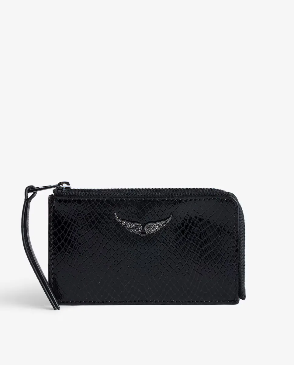 ZV Card Глянцевый Вайлд с тиснением женский черный кожаный держатель для карт Zadig & Voltaire, чёрный
ZV Card Глянцевый Вайлд с тиснением женский черный кожаный держатель для карт Zadig & Voltaire, чёрный