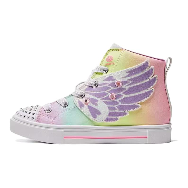 Нескользящие кроссовки для скейтбординга Mid Top с поддержкой, детские, Purple Yellow Skechers Kids, фиолетовый желтый
Нескользящие кроссовки для скейтбординга Mid Top с поддержкой, детские, Purple Yellow Skechers Kids, фиолетовый желтый