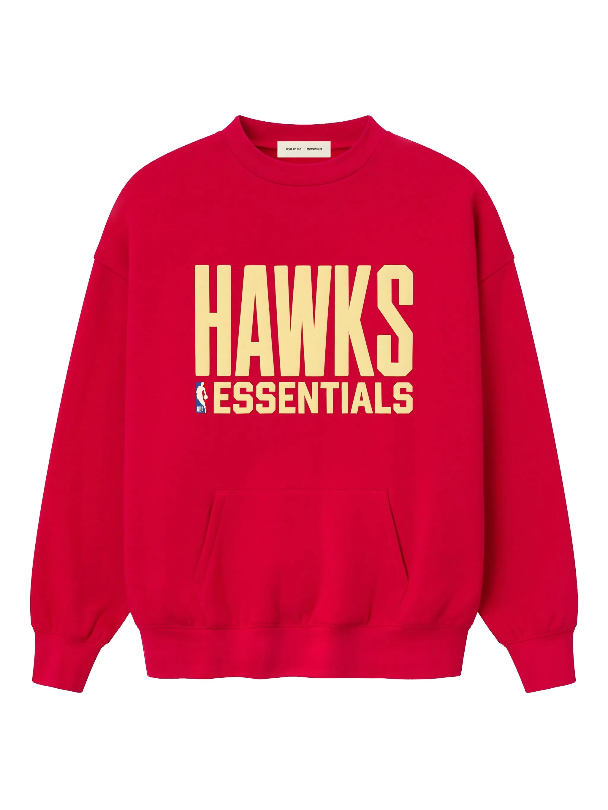 Толстовка из коллаборации с Atlanta Hawks Fear Of God Essentials, красный
Толстовка из коллаборации с Atlanta Hawks Fear Of God Essentials, красный