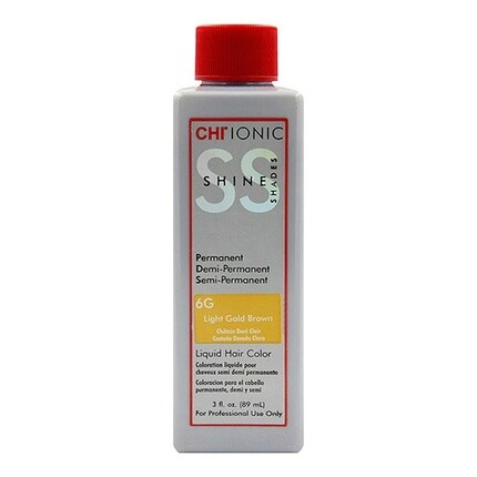 Жидкая краска для волос CHI Ionic Shine Shades, 6 г, светло-золотисто-коричневый, 3 унции
Жидкая краска для волос CHI Ionic Shine Shades, 6 г, светло-золотисто-коричневый, 3 унции