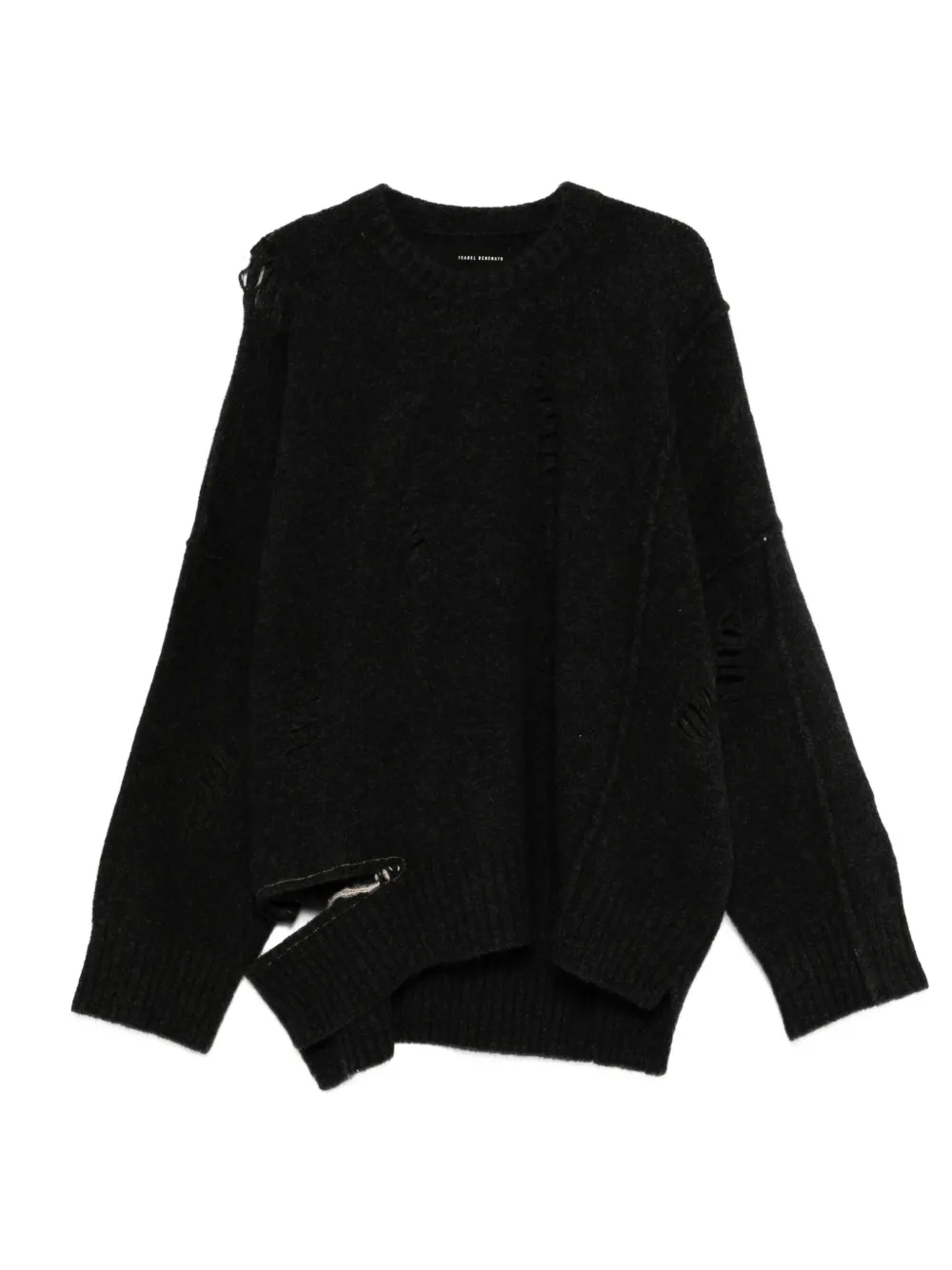 Свитер с эффектом потертости Isabel Benenato, серый
Свитер с эффектом потертости Isabel Benenato, серый