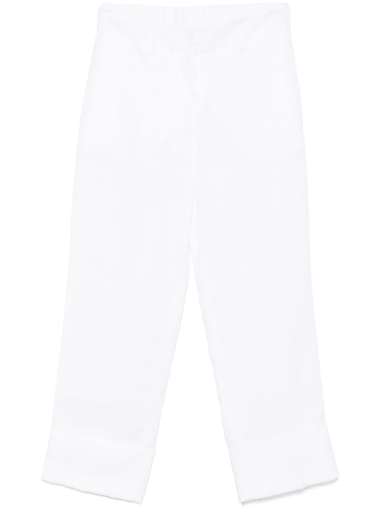 Blanca Vita льняные брюки прямого кроя, белый 
Blanca Vita льняные брюки прямого кроя, белый