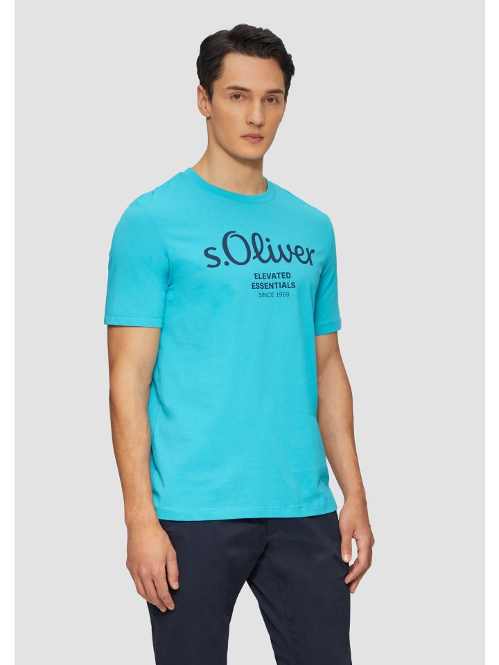 Футболка s.Oliver, бирюзовый
Футболка s.Oliver, бирюзовый