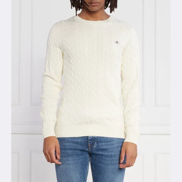 Свитер обычного кроя Gant, экрю
Свитер обычного кроя Gant, экрю