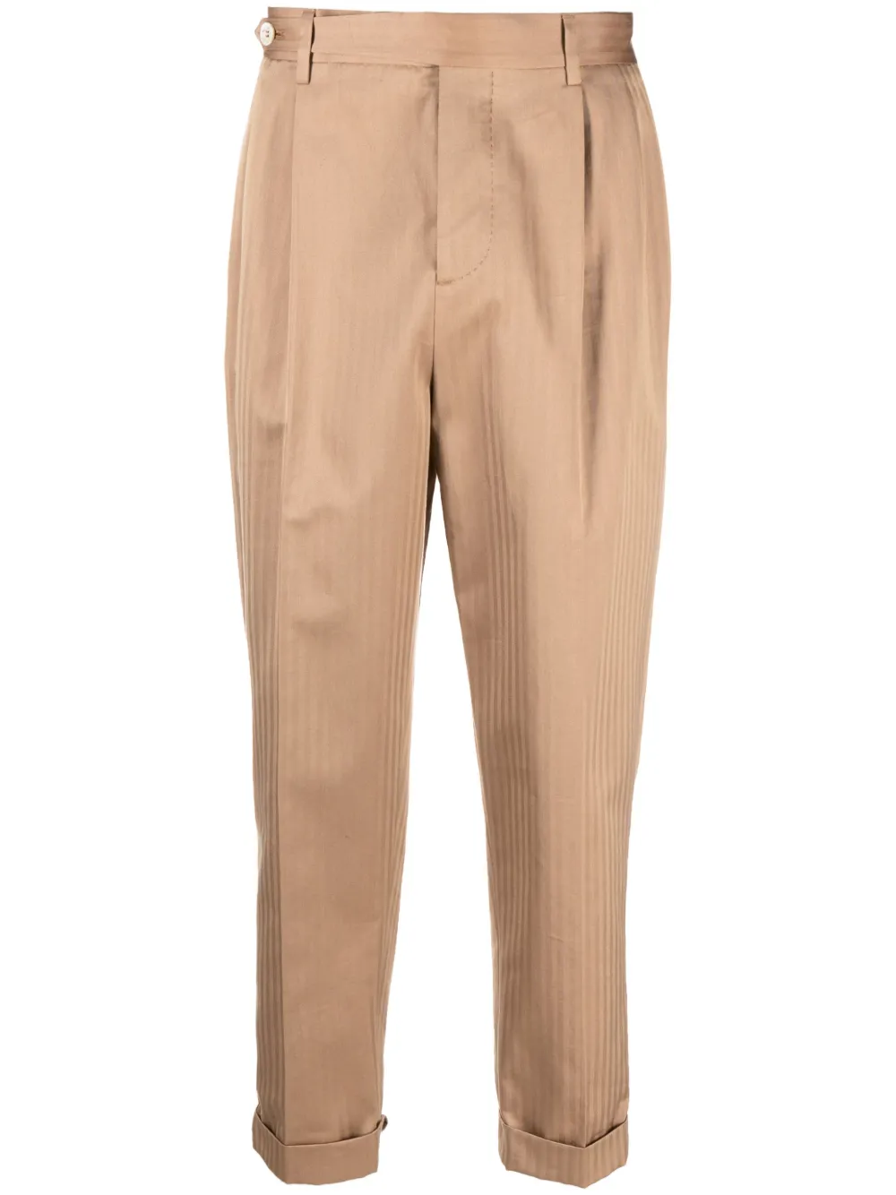 Полосатые брюки строгого кроя Brunello Cucinelli, коричневый
Полосатые брюки строгого кроя Brunello Cucinelli, коричневый