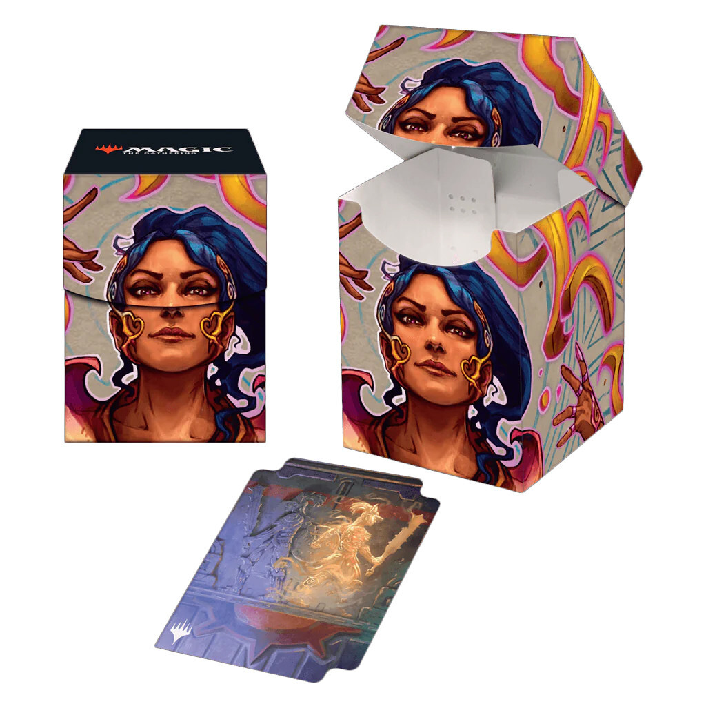 Аксессуары Ultra Pro MtG 100+ Deck Box: The Lost Caverns of Ixalan - Saheeli, the Sun's Brilliance
Аксессуары Ultra Pro MtG 100+ Deck Box: The Lost Caverns of Ixalan - Saheeli, the Sun's Brilliance