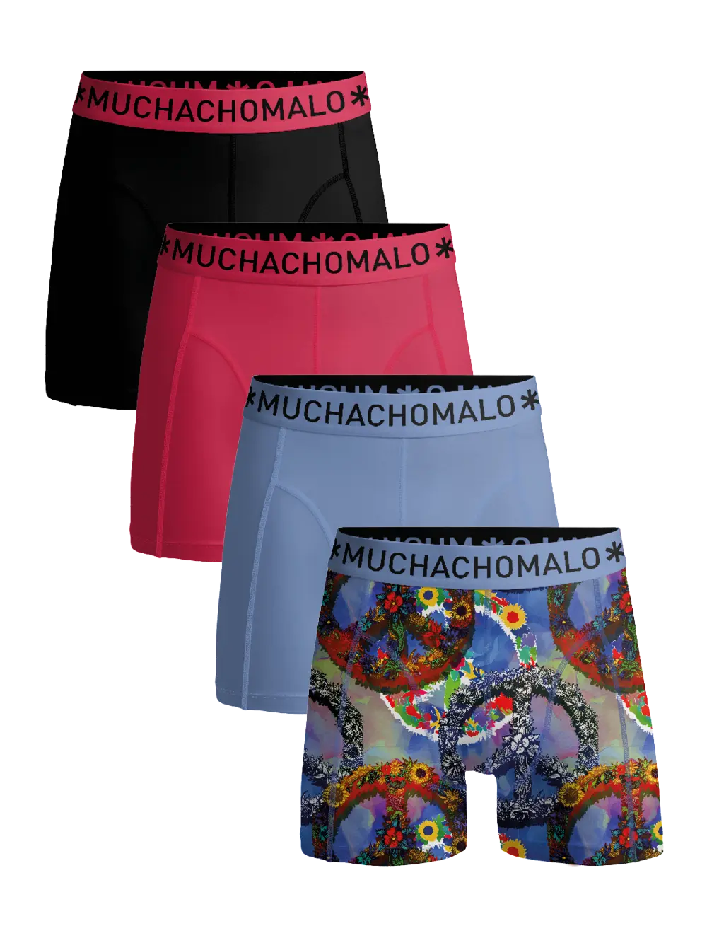 Боксеры 4 шт трусы Muchachomalo, мультиколор
Боксеры 4 шт трусы Muchachomalo, мультиколор