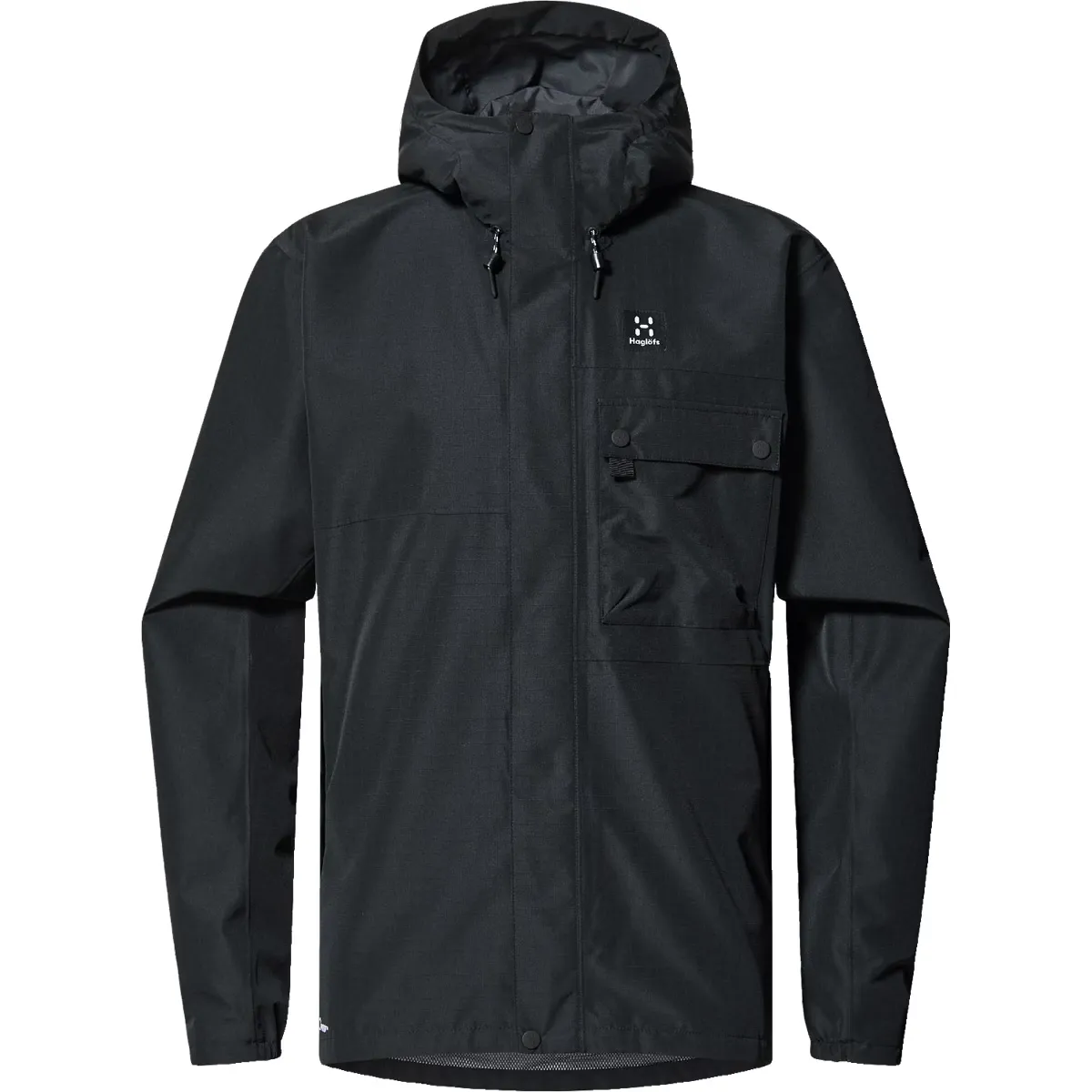 Мужская куртка Porfyr Proof Haglöfs, чёрный 
Мужская куртка Porfyr Proof Haglöfs, чёрный