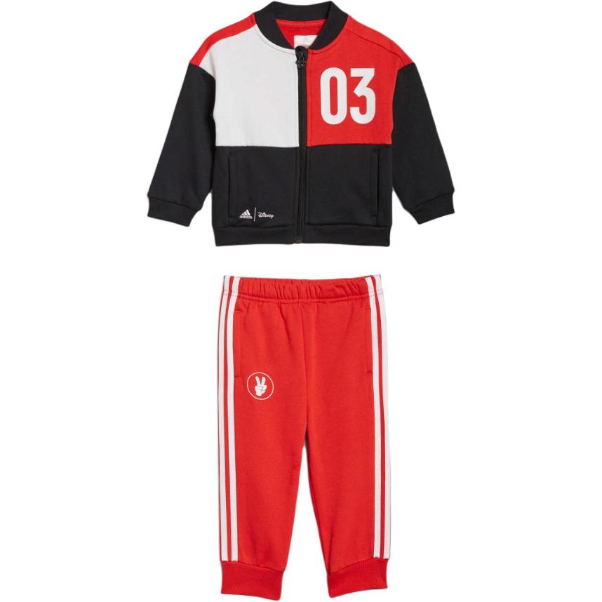 Повседневная спортивная одежда Disney совместный бренд красно-черная детская Adidas
Повседневная спортивная одежда Disney совместный бренд красно-черная детская Adidas