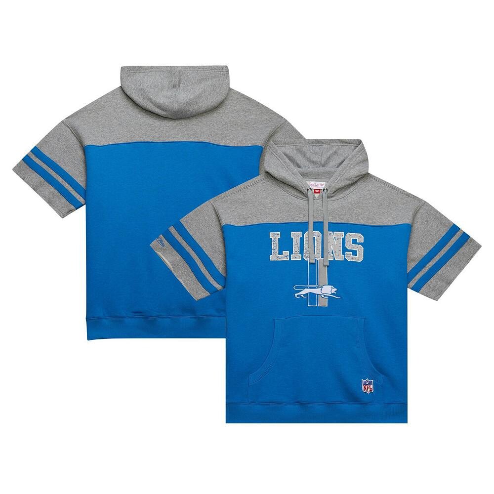Мужской пуловер с короткими рукавами и короткими рукавами с логотипом Mitchell & Ness Blue Detroit Lions Off Field Vintage Logo, цвет Lns Blue
Мужской пуловер с короткими рукавами и короткими рукавами с логотипом Mitchell & Ness Blue Detroit Lions Off Field Vintage Logo, цвет Lns Blue