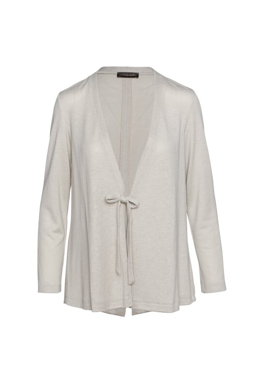 Льняной кардиган с открытым передом Conquista, коричневый
Льняной кардиган с открытым передом Conquista, коричневый