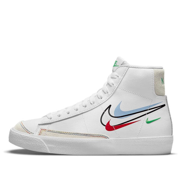 Кроссовки blazer mid '77 'swoosh pack' Nike, белый
Кроссовки blazer mid '77 'swoosh pack' Nike, белый