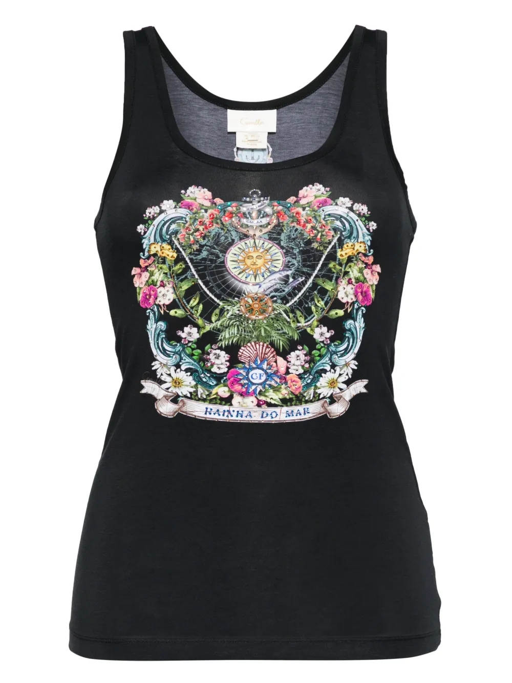 Майка Folk Afloat Camilla, черный
Майка Folk Afloat Camilla, черный