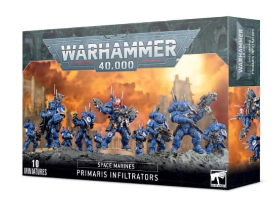 Warhammer 40K - Инфильтраторы Космических Десятков Примарис Games Workshop
Warhammer 40K - Инфильтраторы Космических Десятков Примарис Games Workshop