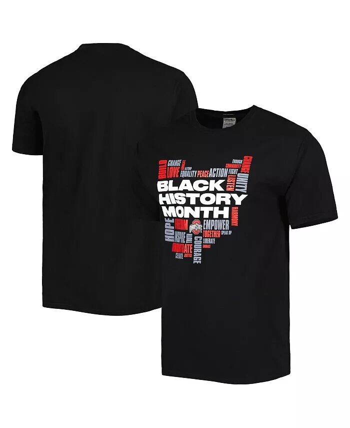 Мужская черная баскетбольная футболка Ohio State Buckeyes Black History Month Comfortwash, черный
Мужская черная баскетбольная футболка Ohio State Buckeyes Black History Month Comfortwash, черный