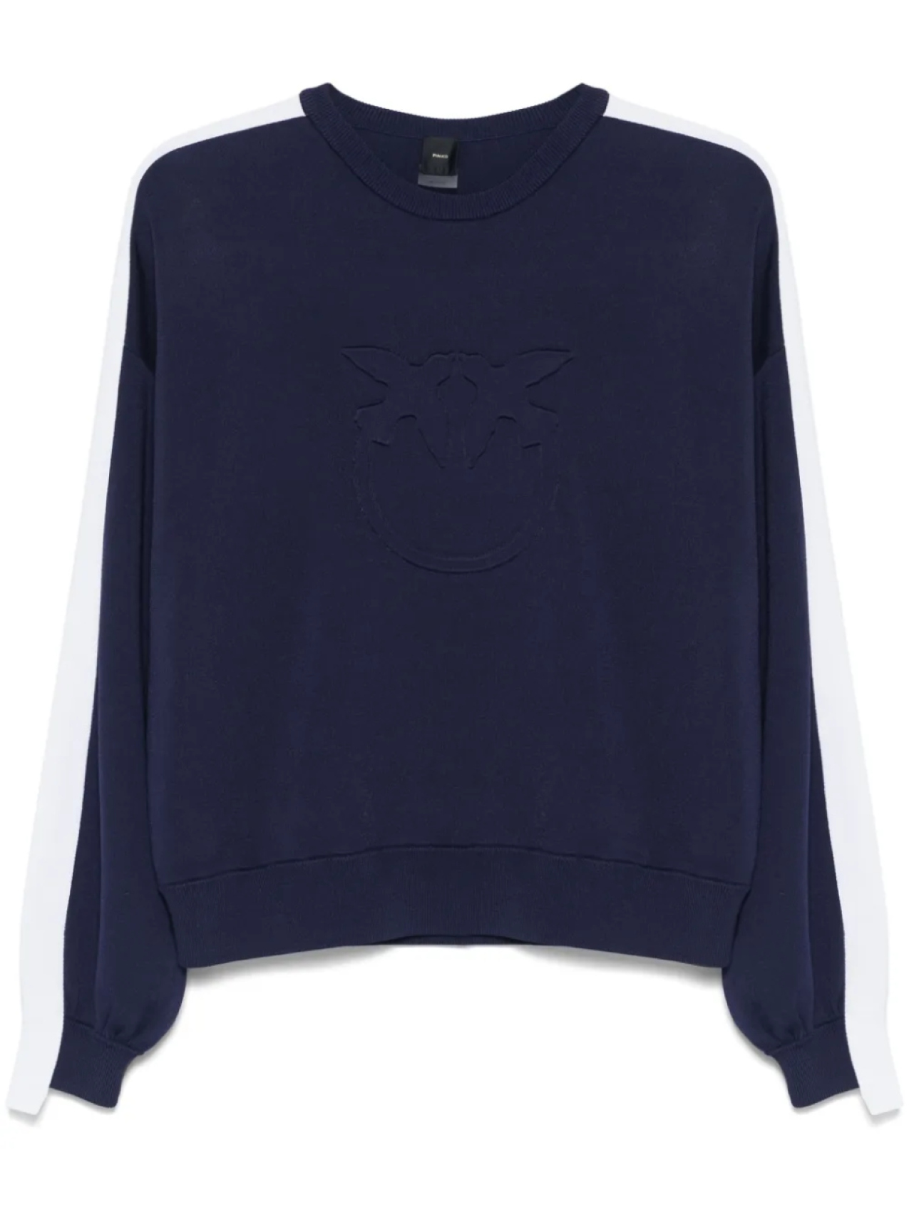 Свитер с тисненым логотипом PINKO, синий
Свитер с тисненым логотипом PINKO, синий