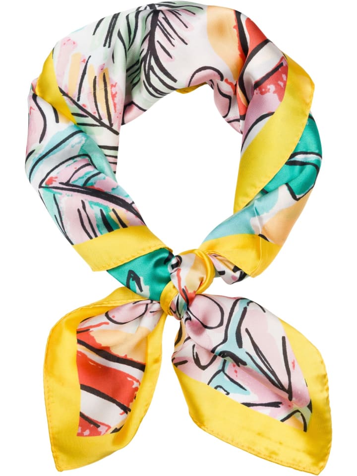 Шарф с принтом пальм в стиле поп-арт желтого цвета styleBREAKER
Шарф с принтом пальм в стиле поп-арт желтого цвета styleBREAKER