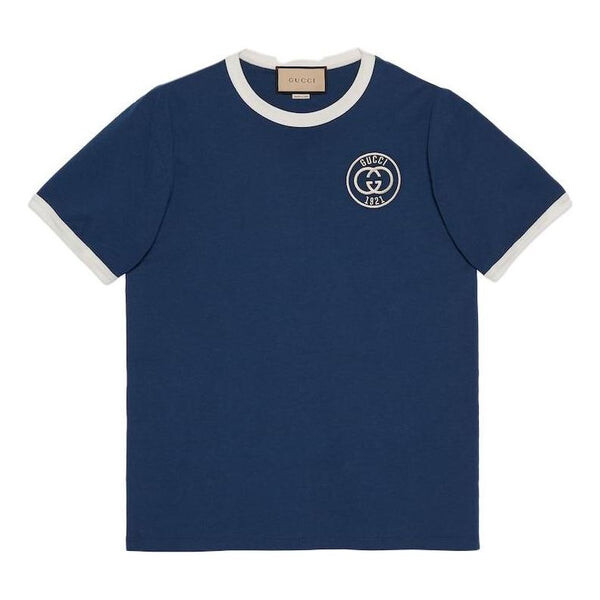 Футболка cotton jersey t-shirt with embroidery 'blue' Gucci, синий
Футболка cotton jersey t-shirt with embroidery 'blue' Gucci, синий