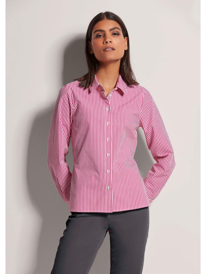 MADELEINE Полосатая блузка из чистого хлопка пурпурного/бежевого цвета
MADELEINE Полосатая блузка из чистого хлопка пурпурного/бежевого цвета