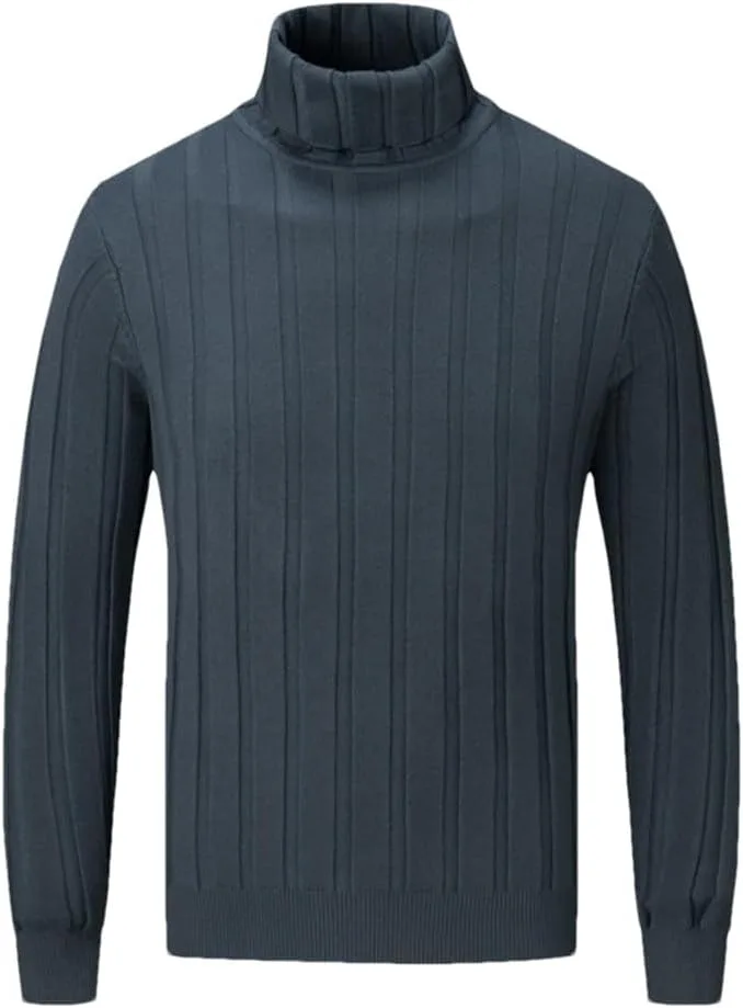 Мужской свитер-водолазка Dninmim, однотонный, с длинным рукавом, Slim Fit
Мужской свитер-водолазка Dninmim, однотонный, с длинным рукавом, Slim Fit