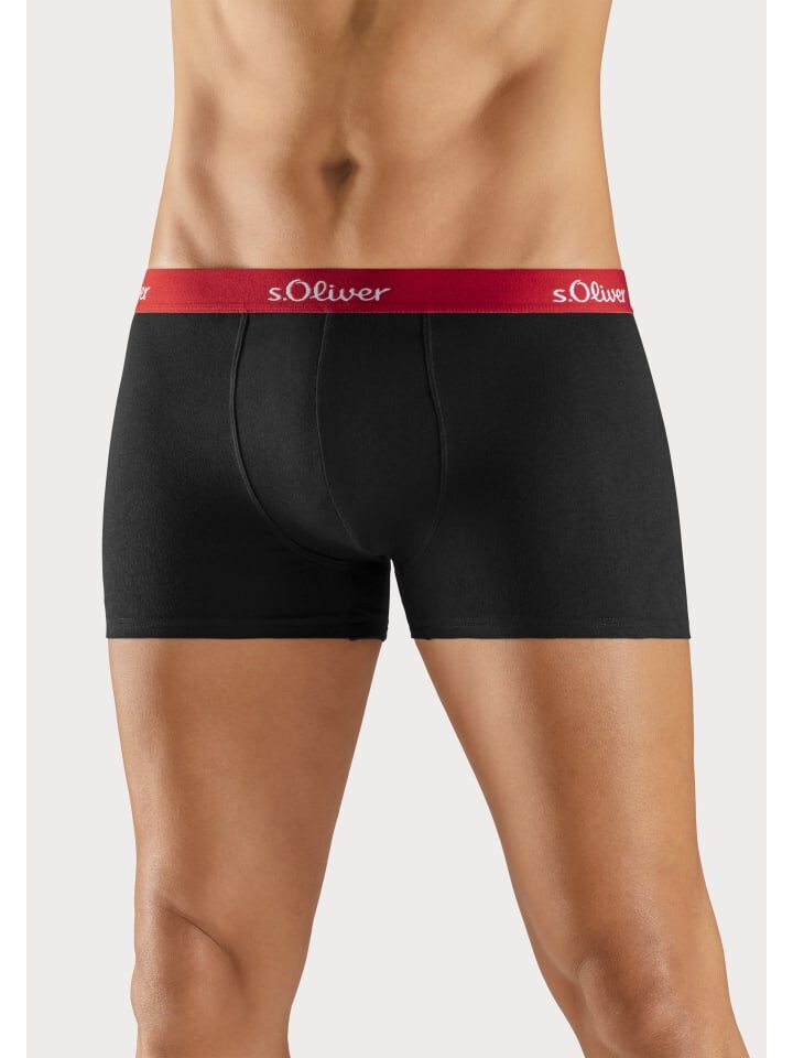 Боксеры sOliver, цвет schwarz-rot/schwarz-weiß/schwarz-blau
Боксеры sOliver, цвет schwarz-rot/schwarz-weiß/schwarz-blau